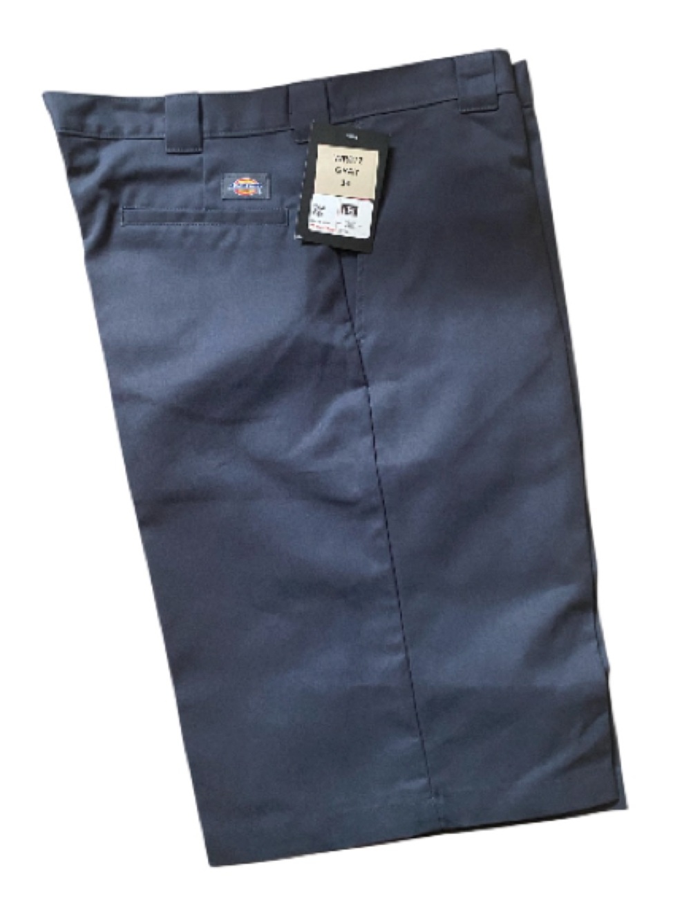Dickies Men's Dark Gray Flat Front Work Shorts 13 inch inseam NWT size 36